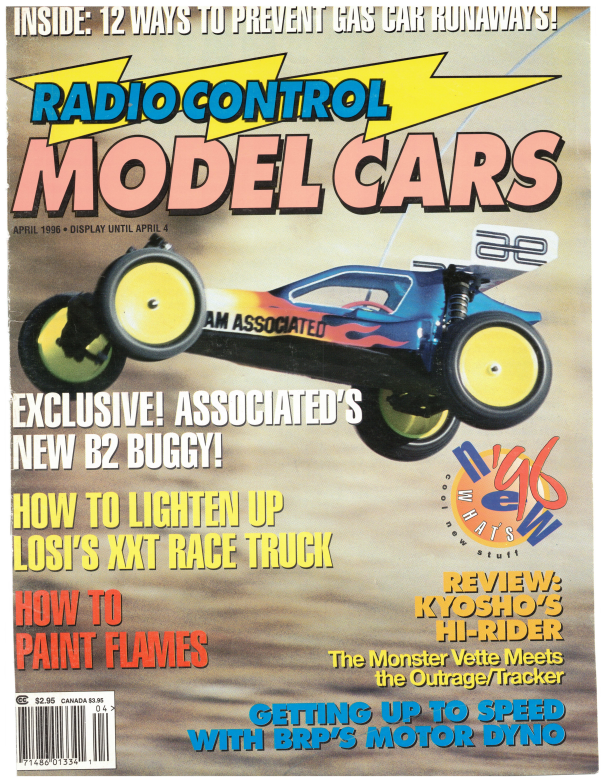 RC Model Cars April 1996